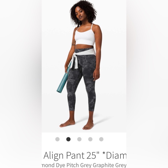 Lululemon Align Pant 25” Diamond Dye-EUC!!! - Picture 12 of 13